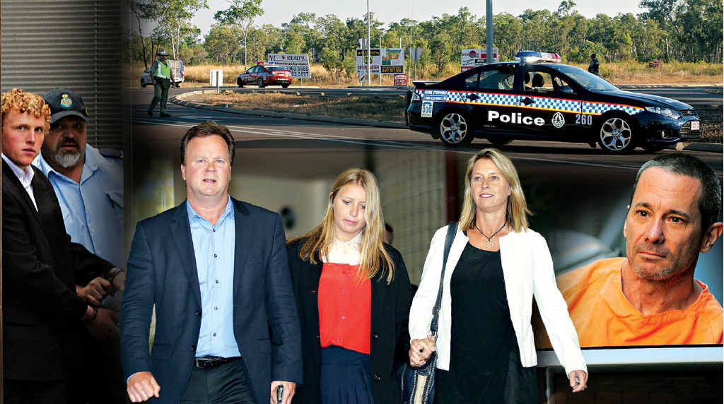 CLOCKWISE FROM TOP: Matthew Milat; police manhunt for Jonathon Andrew Stenberg; Walter Marsh; Bill, Madeline and Melinda Pulver. CLOCKWISE FROM TOP: Matthew Milat; police manhunt for Jonathon Andrew Stenberg; Walter Marsh; Bill, Madeline and Melinda Pulver.